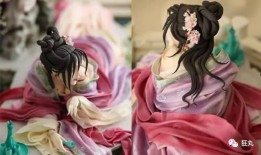 手办华妃吃瓜,宫廷风华再现